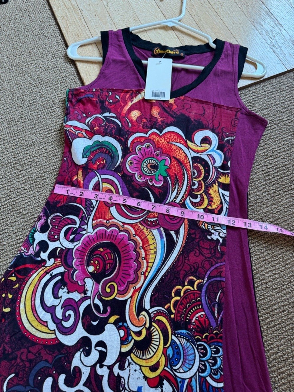 *NWT* LUNA CLAIRE ‘Chinese Dream’ Dress 100% Organic - Picture 13 of 14